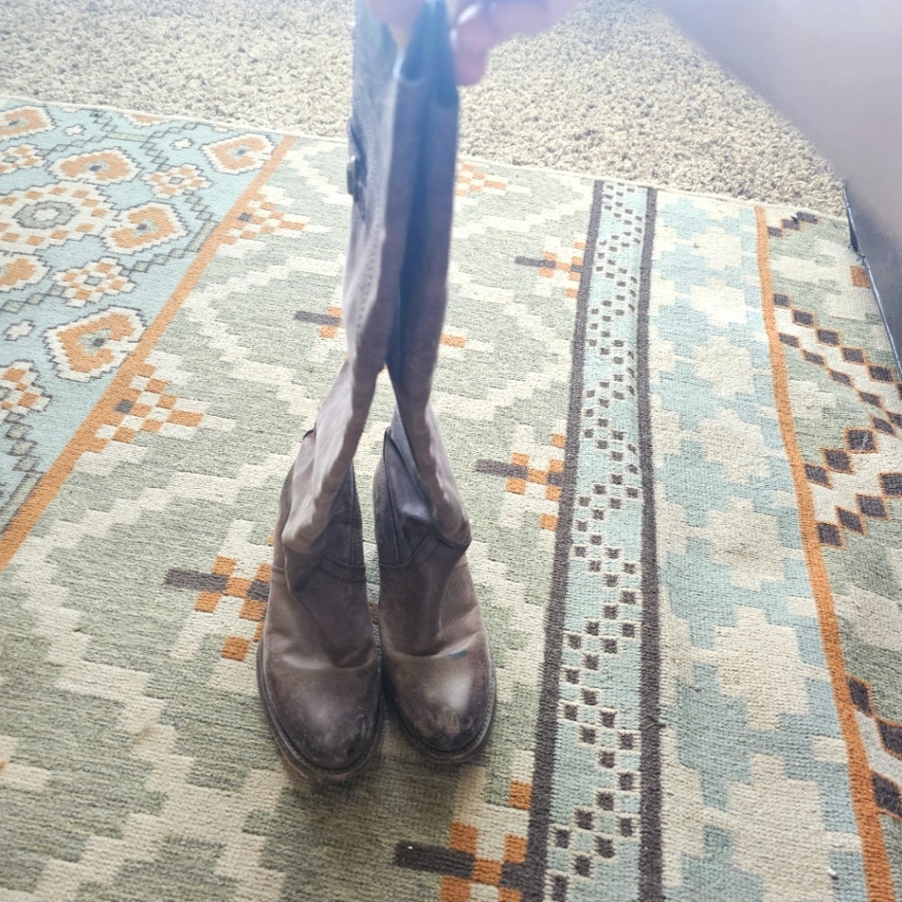 FRYE JANE TALL CUFF OVER THE KNEE BOOTS WOMENS SIZE 6B